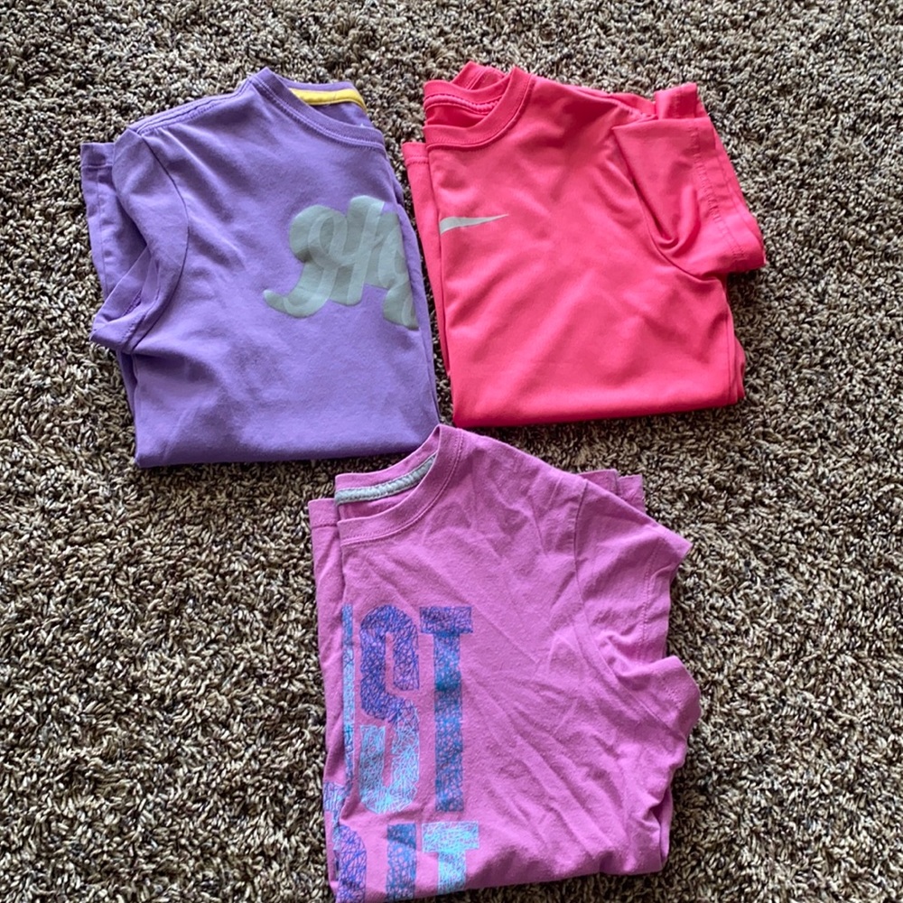 Girls Nike shirts